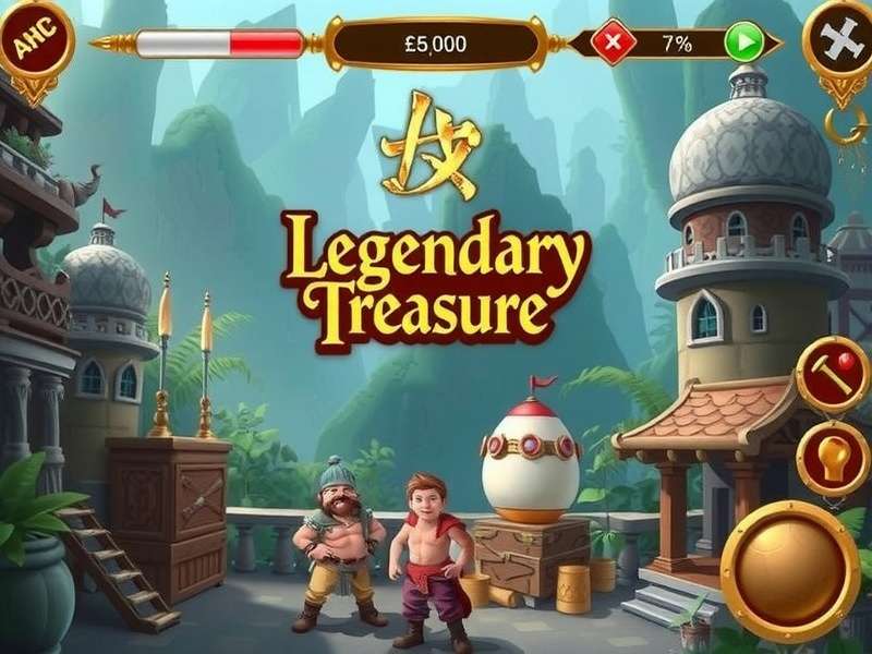 Legendary Treasure Gameplay Screenshot